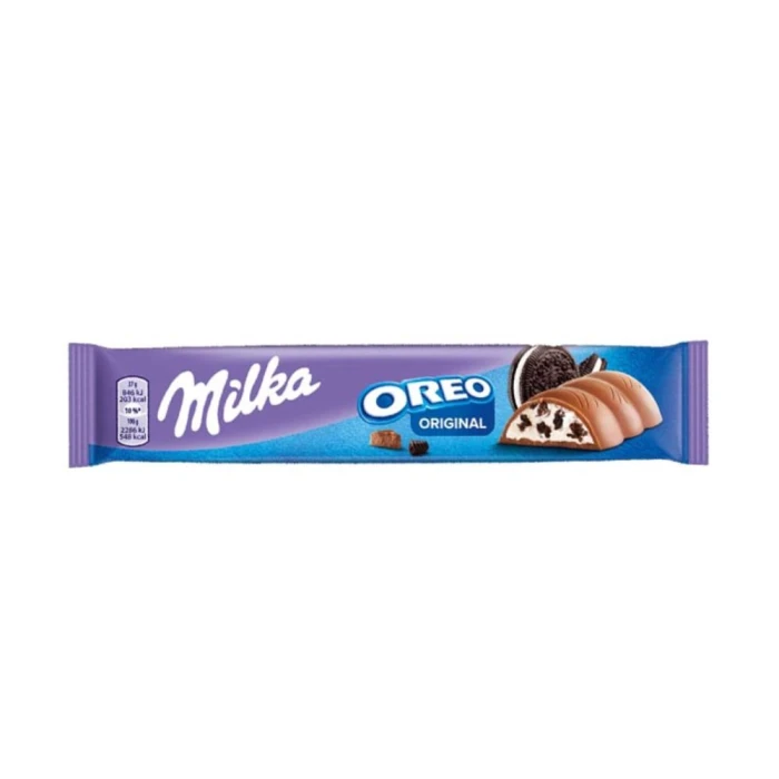Chocolate Milka Recheado Oreo Single 37 Gramas