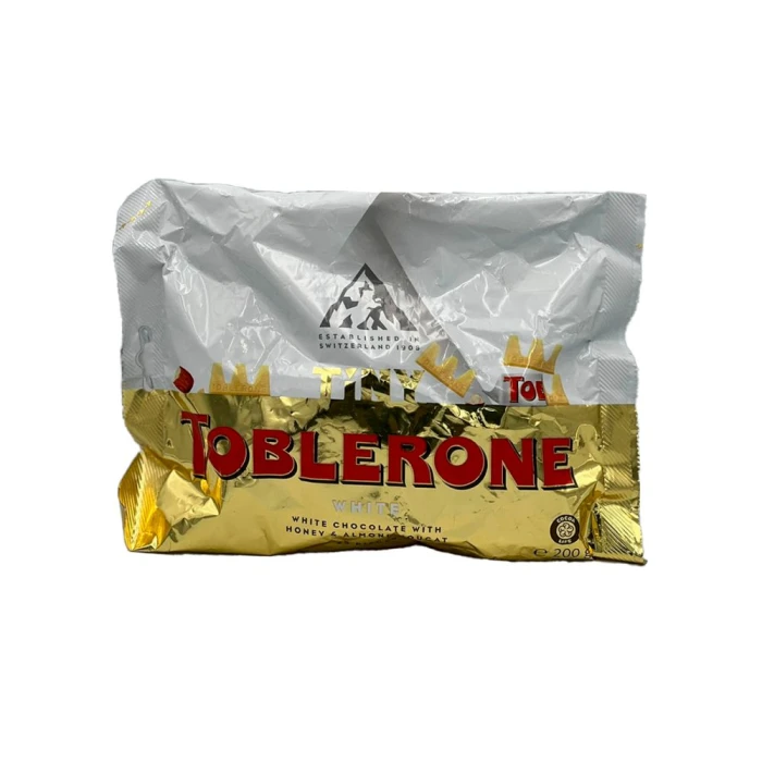 Chocolate Toblerone Branco 200 Gramas
