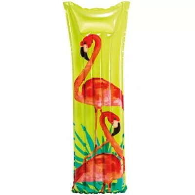 Colchão Bronzeador Fashion Flamingo Intex Novo