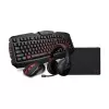 Combo 4 Em 1 Arsenal Gamer Usb 2,0 Dazz Novo