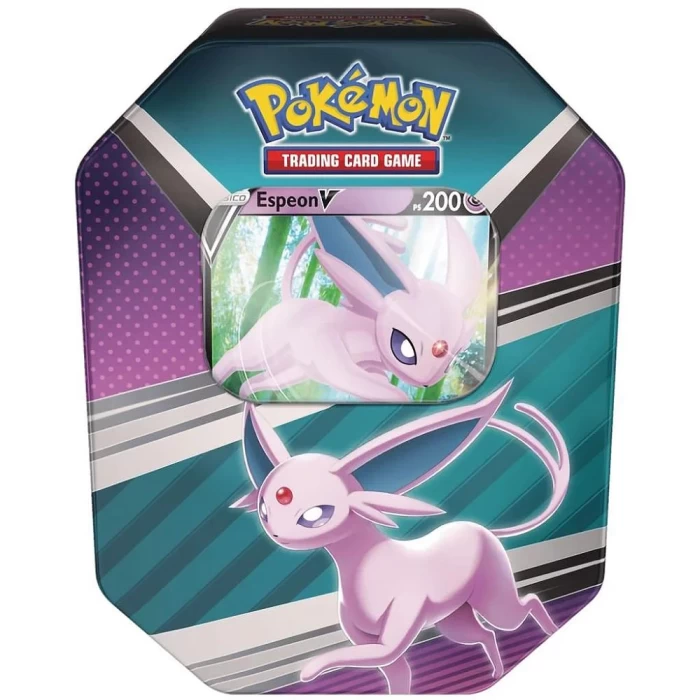 Combo Sortido Card Pokémon Lata Heróis V - Espeon V Pokémon
