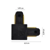 Conector De Spot Para Trilho Nordecor Preto Novo
