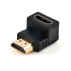 Conector Hdmi Macho X Hdmi Femea 90 It-Blue 302789 Curto Conector Hdmi Macho X Hdmi Femea 90 It-Blue 302789 Curto