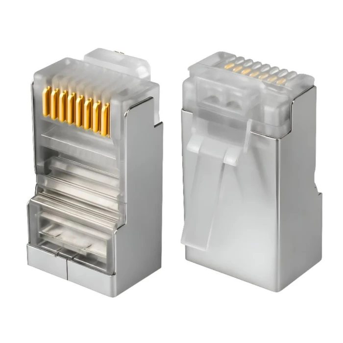 Conector Macho Rj-45 Cat6 Blindado C-103