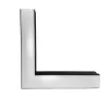Conector Perfil Sobrepor Parede - Teto Lm2540 Preto Novo