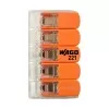 Conector Wago Para 5 Fios 0,2/4Mm 32A Unidade Novo