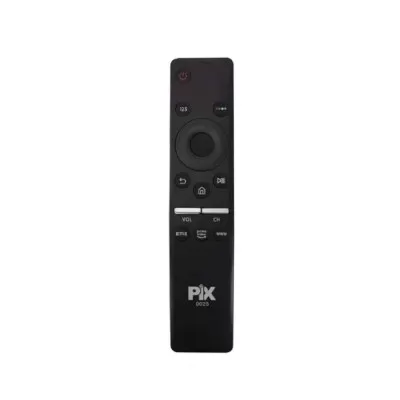 Controle Compatível Samsung Netflix Pix Preto Novo