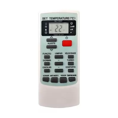 Controle Remoto Ar Condicionado Compatível Com Ecoplus Pix