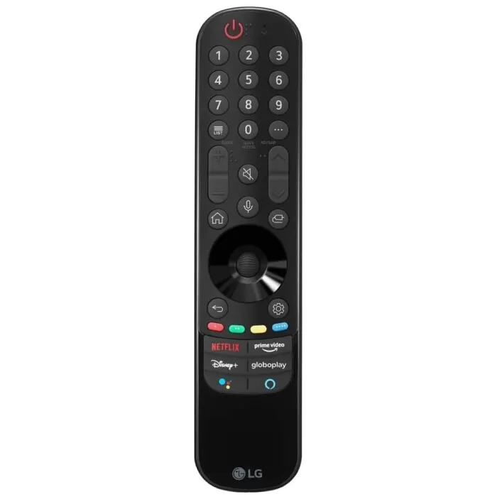 Controle Remoto Compatível Lg Na-Mr21Ga Preto Novo