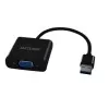 Conversor De Vídeo Usb Macho Para Vga Fêmea Full Hd Multi Conversor De Vídeo Usb Macho Para Vga Fêmea Full Hd Multi