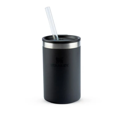Copo E Porta-Latas Can Cooler Com Canudo Stanley Everyday
