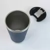 Copo Térmico Com Abridor Beer Pint Azul 473Ml