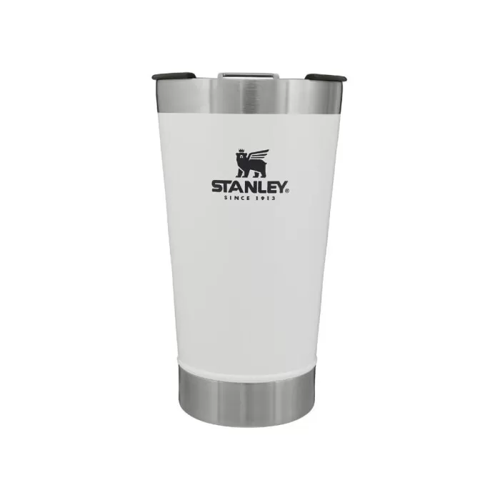 Copo Térmico Com Tampa 473Ml Branco Polar Stanley