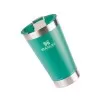 Copo Térmico Com Tampa 473Ml Verde Claro Stanley Novo