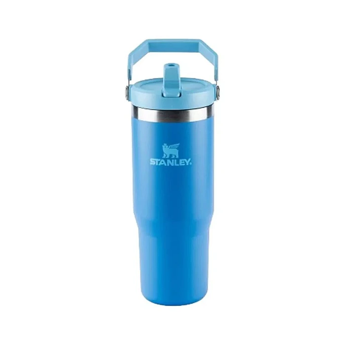 Copo Térmico Flip Straw Stanley Tumbler Azure 887mL