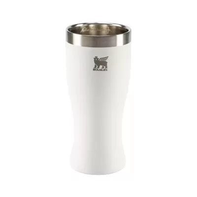 Copo Térmico Pilsner Glass Aço Inox 444mL Stanley Branco