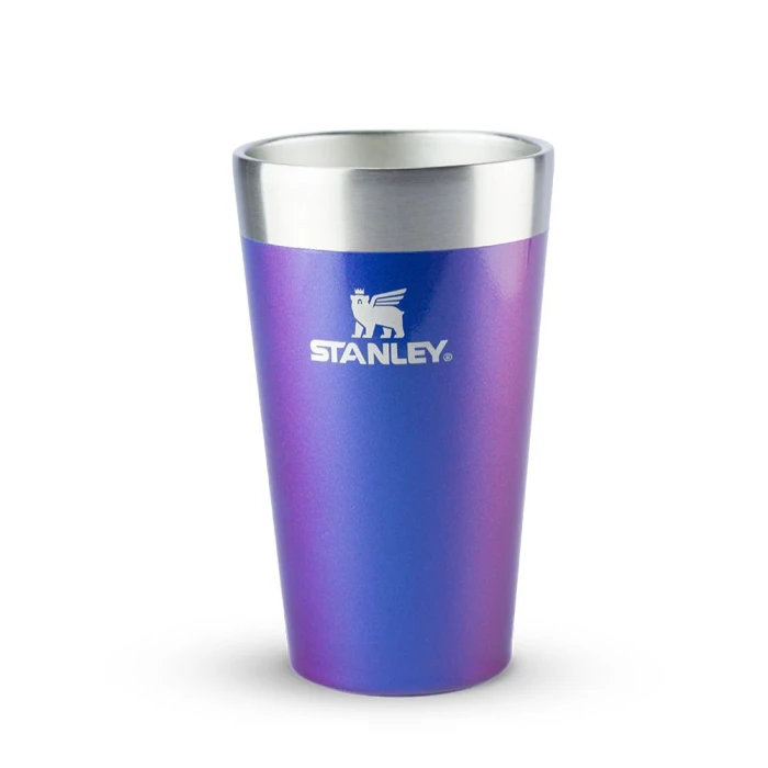 Copo Térmico Sem Tampa 473ml Carnaval Azul Stanley 08453