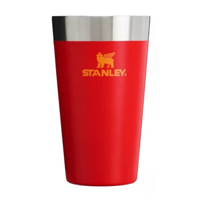 Copo Térmico Stanley Beer Pint S/ Tampa Chili Red 473mL