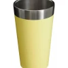 Copo Térmico Stanley Beer Pint S/ Tampa Pomelo 473mL Copo Térmico Stanley Beer Pint S/ Tampa Pomelo 473mL