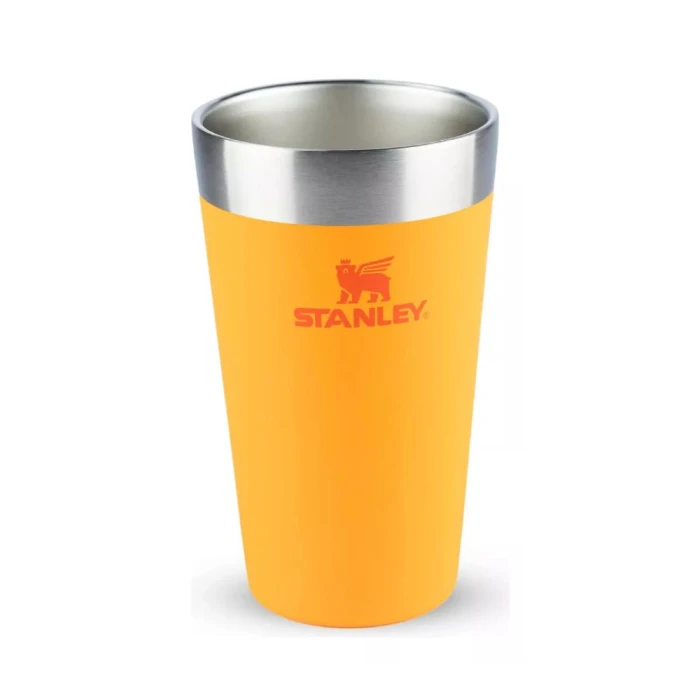 Copo Térmico Stanley Beer Pint Sem Tampa Golden Rod 473mL