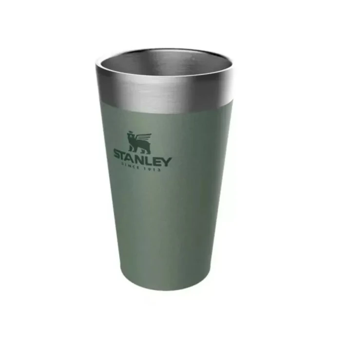 Copo Térmico Stanley Beer S/ Tampa Hammertone Green 473mL