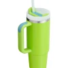 Copo Térmico Stanley Quencher Tumbler Verde Limão 887mL