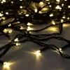 Cordão Nl 100 Leds Amarelo 220V Fio Verde G-light Novo