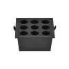 Downlight Embutir Powerus 18W 3000K Preto Nordecor Novo