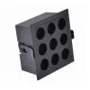 Downlight Embutir Powerus 18W 3000K Preto Nordecor Novo