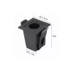 Downlight Embutir Powerus 2W 3000K Preto Irc90 Nordecor Novo