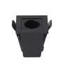Downlight Embutir Powerus 2W 3000K Preto Irc90 Nordecor Novo
