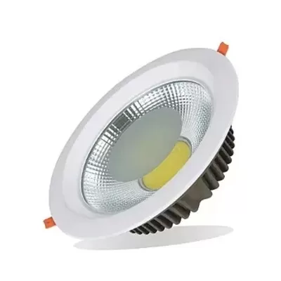 Downlight Led Redonda 7W 6500K Branca Maxtel Novo