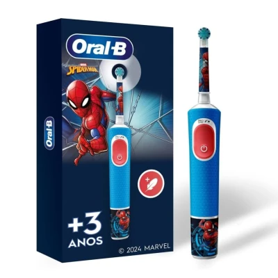 Escova Eletrica Recarregavel Kids Spiderman Oral-B