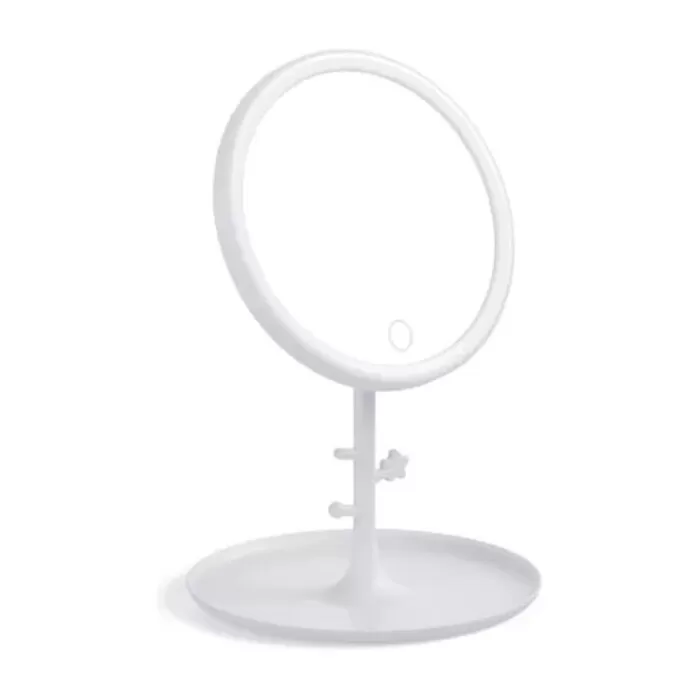 Espelho De Mesa Com Bandeja Luz Le Es200701 Uhome Novo