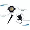 Espeto De Jardim Led 7W 3000K Bivolt DS Novo