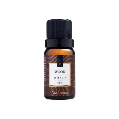 Essência Aromatizante Clássica Wood 10mL Via Aroma