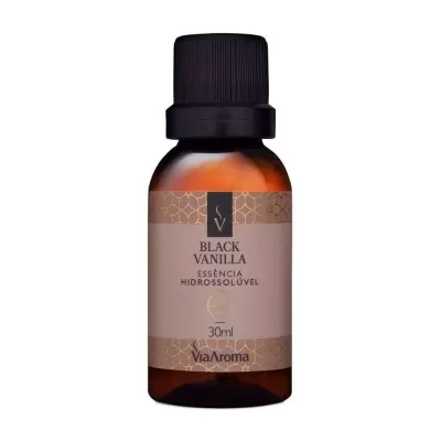 Essência Hidrossolúvel Black Vanilla 30Ml