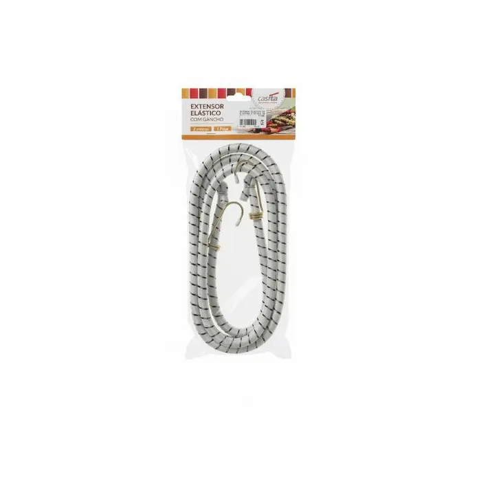 Extensor Elástico Com Gancho 2 Metros Fitness Ca17036 Reforçado