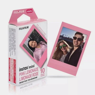 Filme P/ Câmera Instax Mini Pink Lemonade 10 Folhas Fujifilm