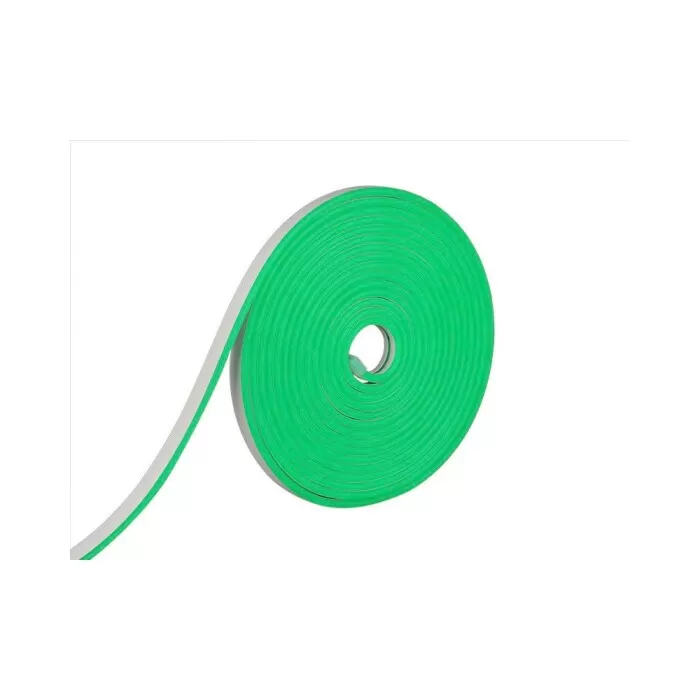 Fita De Led 2835 Neon 12V 10W 5M Verde 8Mm Ip65 Novo