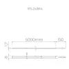Fita Led 12V 10W/M Stl24814/30 3000K 5m Stella Fita Led 12V 10W/M Stl24814/30 3000K 5m Stella