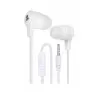 Fone De Ouvido Com Fio Easy Flat P3 Para Celular Branco Fone De Ouvido Com Fio Easy Flat P3 Para Celular Branco