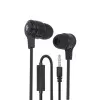 Fone De Ouvido Com Fio Easy Flat P3 Para Celular Preto Fone De Ouvido Com Fio Easy Flat P3 Para Celular Preto