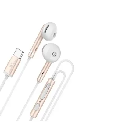 Fone De Ouvido Com Fio Epc-052B Type-C Maketech Novo