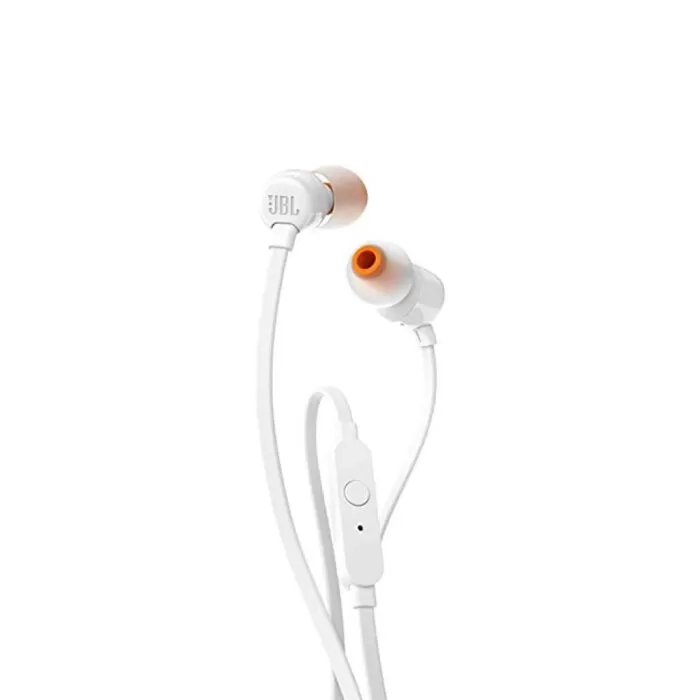 Fone De Ouvido Com Fio Jbl Tune110 Branco Novo