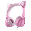 Fone De Ouvido Com Fio Kitty Ear Rosa 65468 Vinik Novo Fone De Ouvido Com Fio Kitty Ear Rosa 65468 Vinik Novo