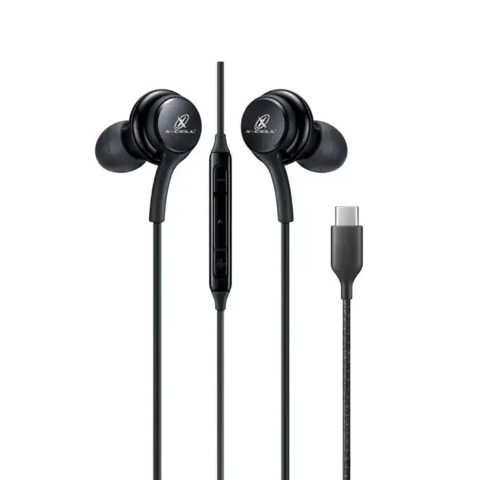 Fone de Ouvido Estéreo Com Microfone XC-F-18 USB-C X-Cell