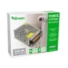 Fonte Chaveada De Metal 24V 5A Bivolt Modelo:6401 Green