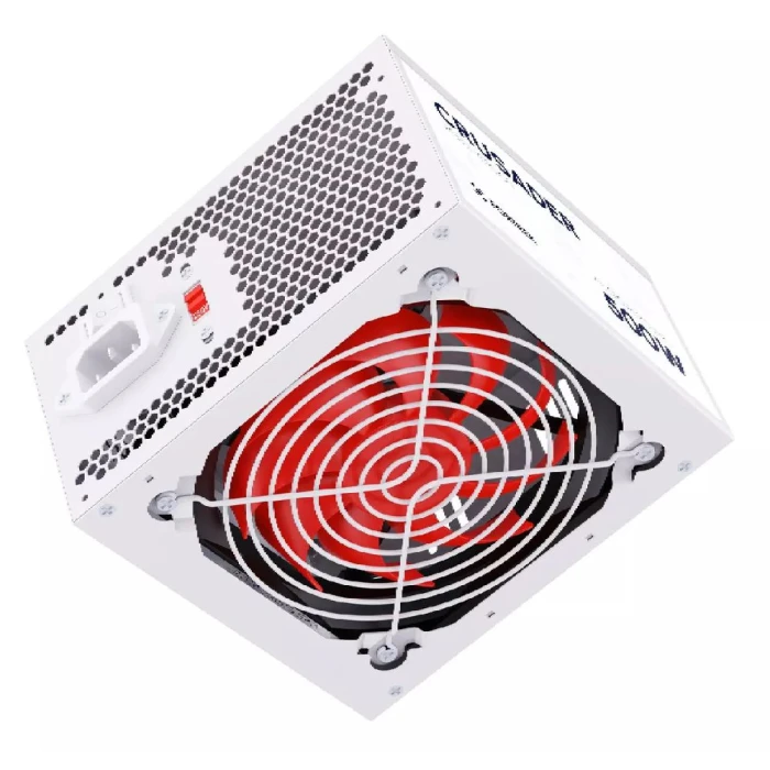 Fonte De Alimentação ATX 500W Crusader White Gamer Fortrek