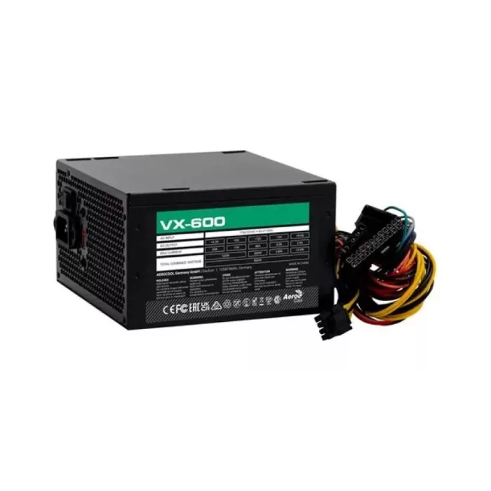 Fonte Vx Séries 600W Sem Cabo Vx-600 Aerocool Novo